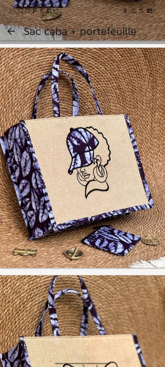 Ensemble Chic: Sac Cabas et Portefeuille
